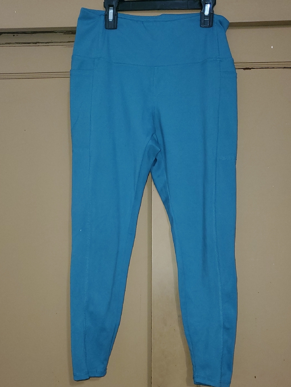 Teal High-Waist Leggings